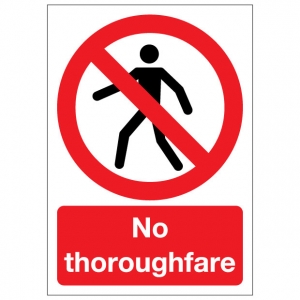 No Thoroughfare