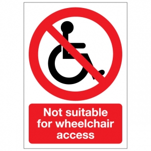 Not Suitable For Wheelchair Access