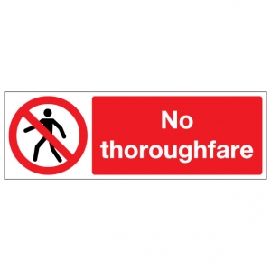 No Thoroughfare