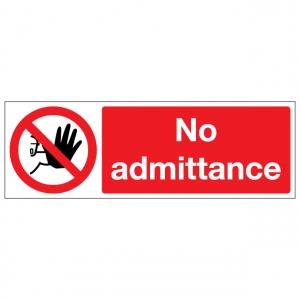 No Admittance