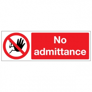 No Admittance