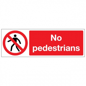 No Pedestrians