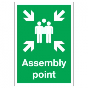 Assembly Point Safety Sign