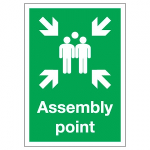 Assembly Point Safety Sign