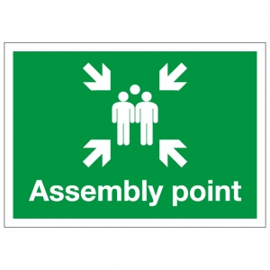 Assembly Point Safety Sign