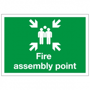 Fire Assembly Point Safety Sign