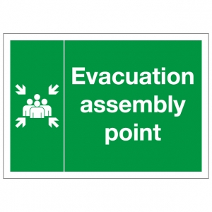 Assembly Point Symbol Safety Sign