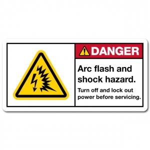 Arc Flash And Shock Hazard Turn Off And Lock Out Power Before Servicing