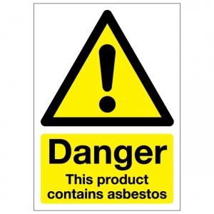 Danger This Product Contains Asbestos