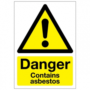 Danger Contains Asbestos