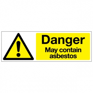 Danger May Contain Asbestos