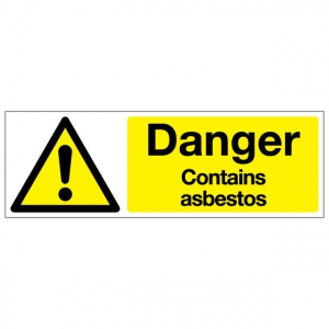 Danger Contains Asbestos