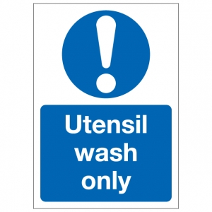 Utensil Wash Only