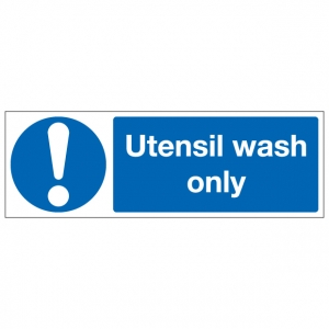 Utensil Wash Only