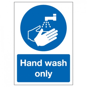 Hand Wash Only