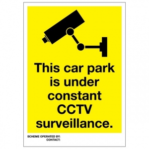 This Car Park Is Under Constant CCTV Surveillance