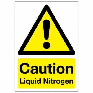 Caution Liquid Nitrogen