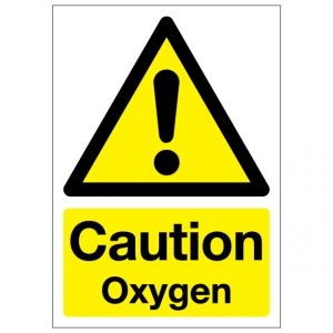 Caution Oxygen