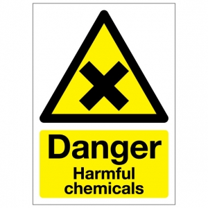 Danger Harmful Chemicals