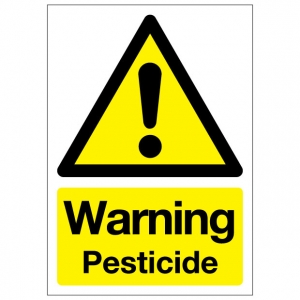 Warning Pesticide