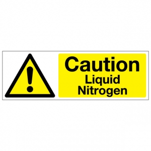 Caution Liquid Nitrogen