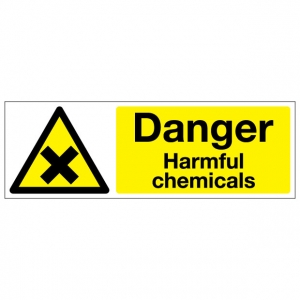 Danger Harmful Chemicals