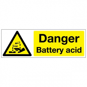 Danger Battery Acid