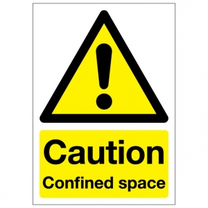 Caution Confined Space