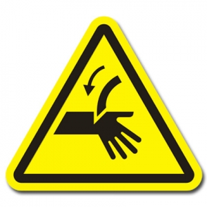 Cut Hand Fingers Curved Blade