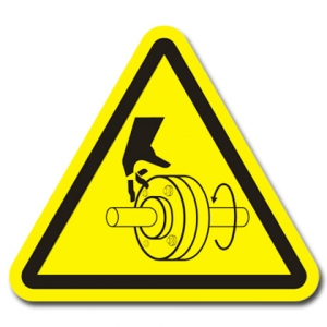 Cut Hand Fingers Rotating Shaft