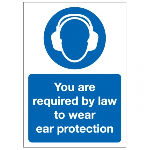 You Are Required By Law To Wear Ear Protection