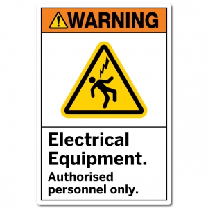 Electrical Equipment Authorised Personnel Only