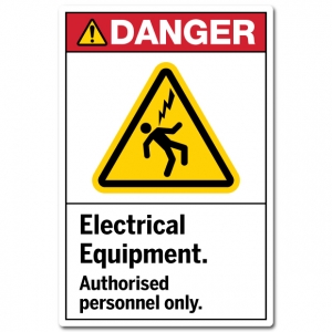 Electrical Equipment Authorised Personnel Only