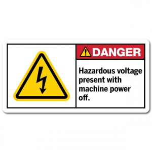 Hazardous Voltage Present With Machine Power Off