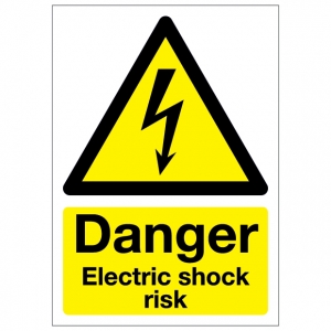 Danger Electric Shock Risk