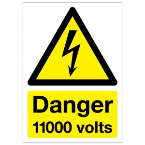 Danger 11000 Volts