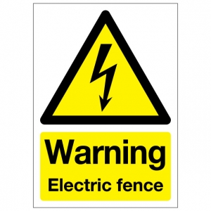Warning Electric Fence