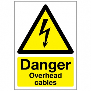 Danger Overhead Cables