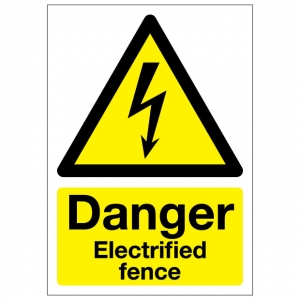 Danger Electrified Fence