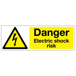 Danger Electric Shock Risk