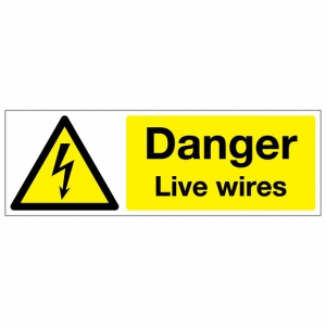 Danger Live Wires