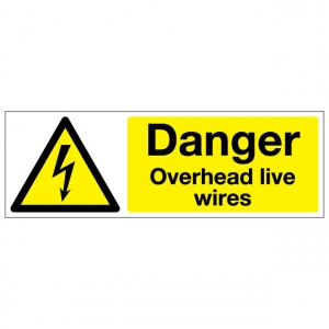 Danger Overhead Live Wires