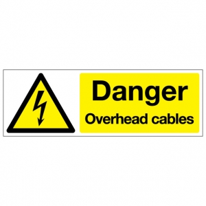Danger Overhead Cables