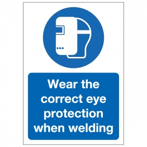 Wear The Correct Eye Protection When Welding