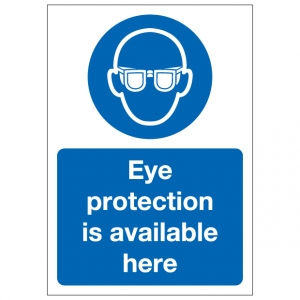 Eye Protection Is Available Here