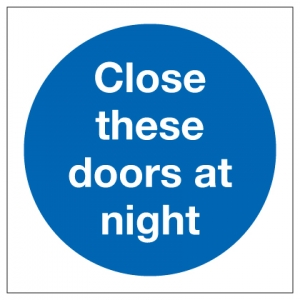 Close These Doors At Night