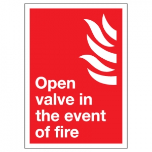 Open Valve In The Event Of Fire