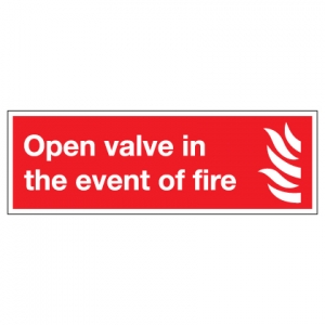 Open Valve In The Event Of Fire