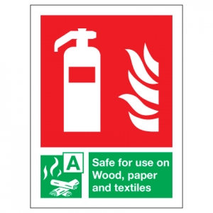 Fire Extinguisher Safe For Use On Wood Paper Textiles