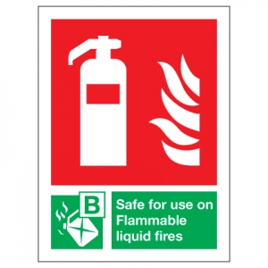 Fire Extinguisher Safe For Use On Flammable Liquid Fires